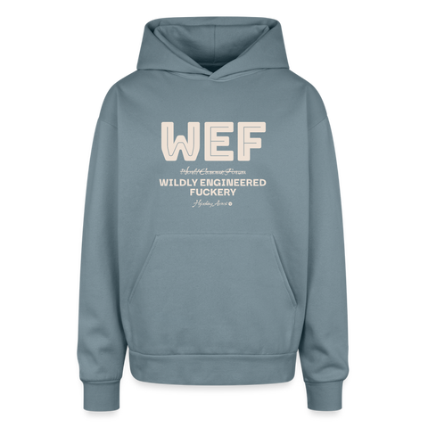 WEF Red Acro Champion Hoodie - stone blue