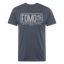 FOMO Tee - heather navy