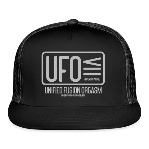 UFO Trukcer's Hat - black/black