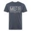 MILF Tee - heather navy