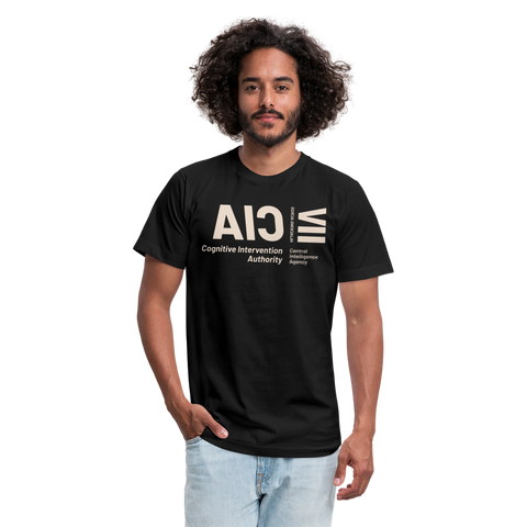 CIA Beige Acro Tshirt - black