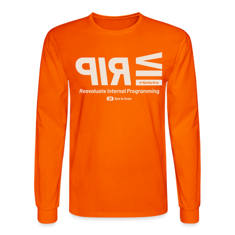 RIP Beige Acro Long Sleeve - orange