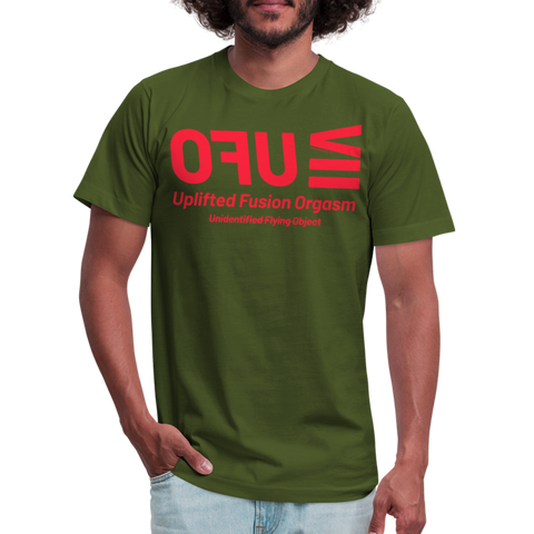 UFO Red Acro Tee - olive