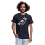 WTF Beige Acro Tshirt - navy