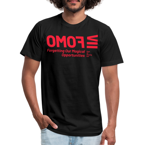 FOMO Red Acro B&C Tee - black