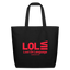 LOL Red Acro Tote - black