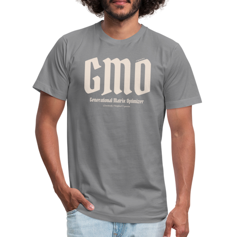 GMO Beige Acro B&C Tee - slate