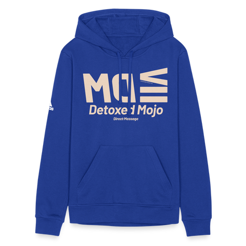 DM Beige Acro Adidas Hoodie - royal blue