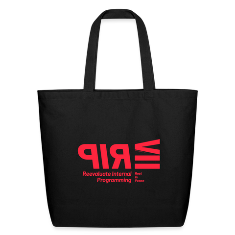 RIP Red Acro Tote - black