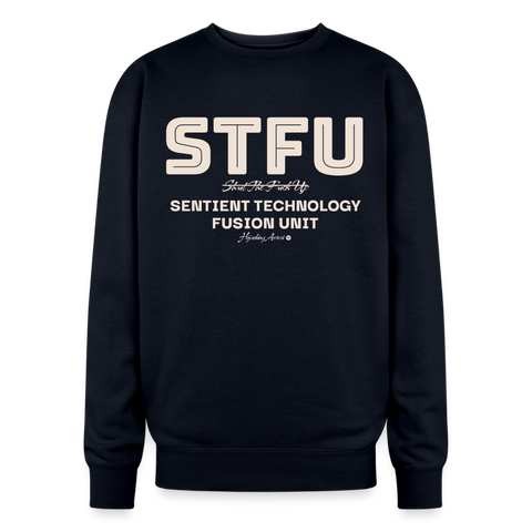 STFU Oversized Sweatshirt - navy