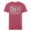 DM Tee - heather burgundy