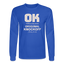 OK Long Sleeve - royal blue