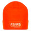 NASA Beige Acro Beanie - neon orange