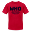 WHO Tee - red