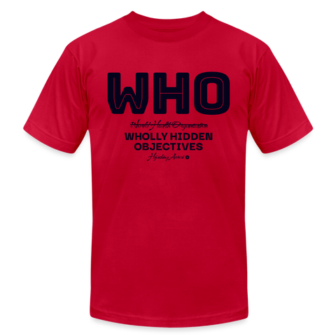 WHO Tee - red