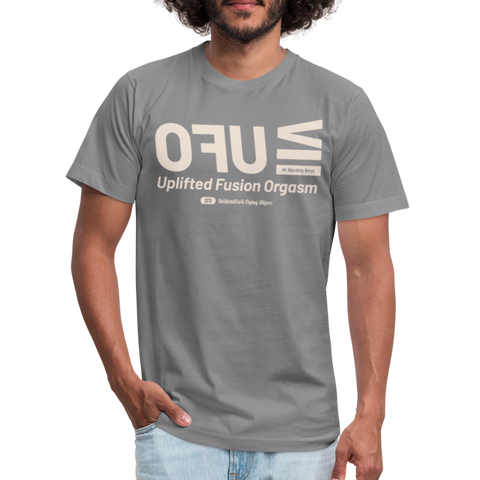 UFO Beige Acro B&C Tee - slate