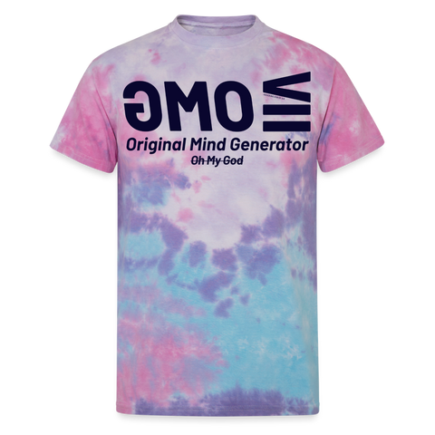 OMG Blue Acro Tee - cotton candy