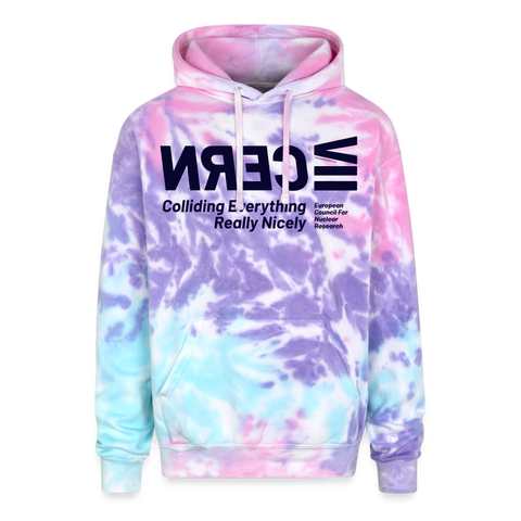 CERN Blue Acro Hoodie - cotton candy