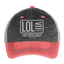 LOL Hat - washed red / silver