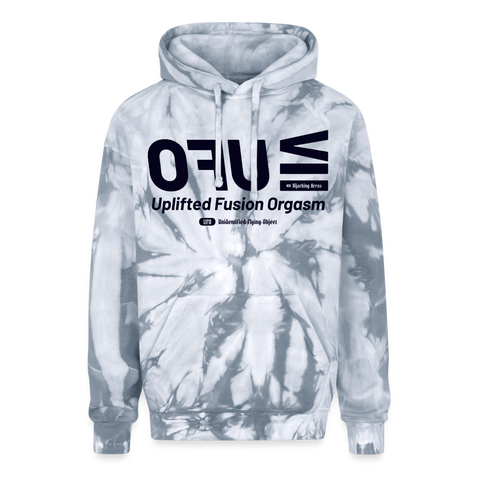 UFO Blue Acro Hoodie - spider silver