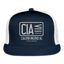 CIA Truckers Hat - navy/white