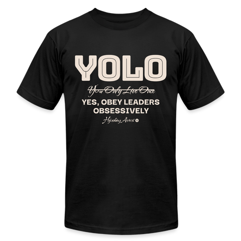 YOLO Tee - black