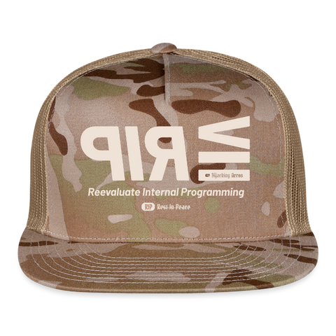 RIP Beige Acro Trucker Hat - MultiCam\tan