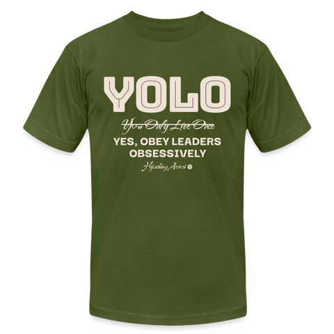 YOLO Tee - olive