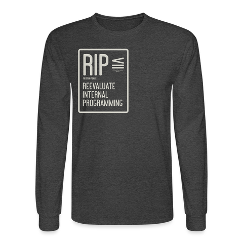 RIP Long Sleeve - heather black