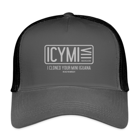 ICYMI Trucker  Hat - smoke grey/black