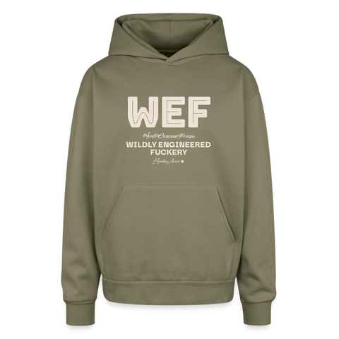 WEF Red Acro Champion Hoodie - olive