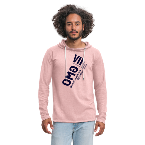 GMO Blue Acro Long Sleeve - cream heather pink