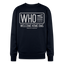WHO Oversized Sweatshirt - navy