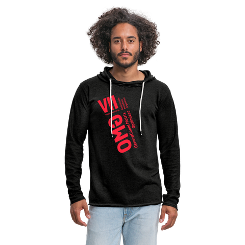 GMO Red Acro Long Sleeve - charcoal grey