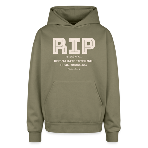 RIP Oversized Hoodie - olive