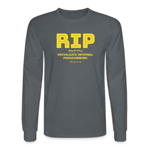 RIP Long Sleeve - charcoal