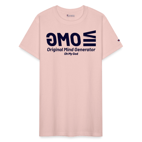 OMG Blue Acro Champion Tee - blush pink 