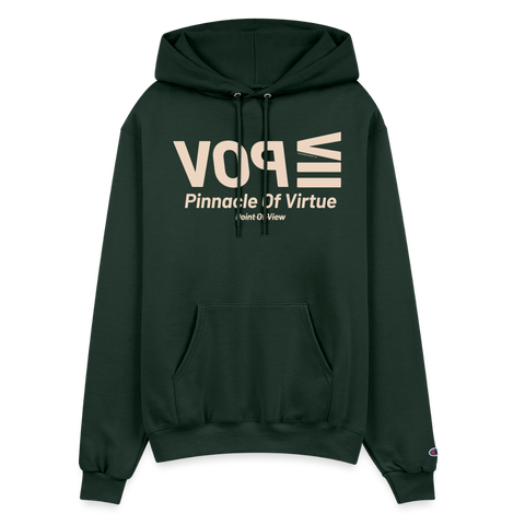 POV Beige Acro Champion Sweat - Dark Green