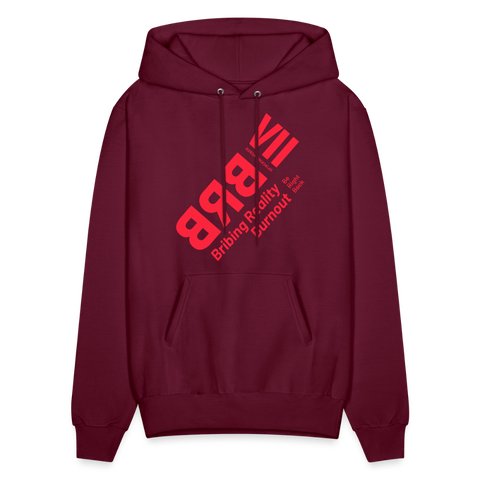 BRB Red Acro Hoodie - burgundy