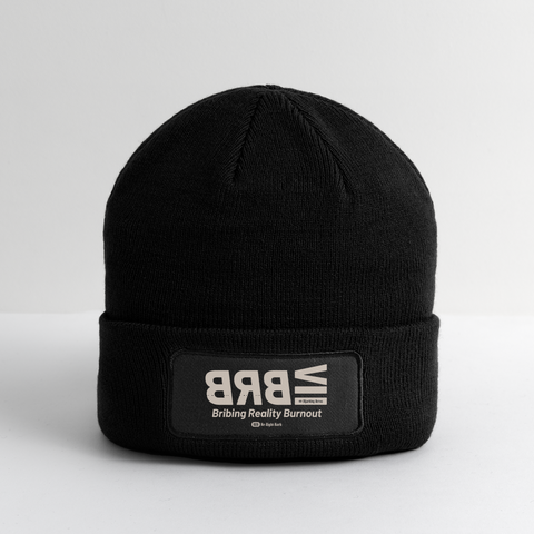 BRB Beige Acro Beanie - black