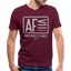AF V Neck - maroon