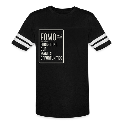 FOMO tee - black/white