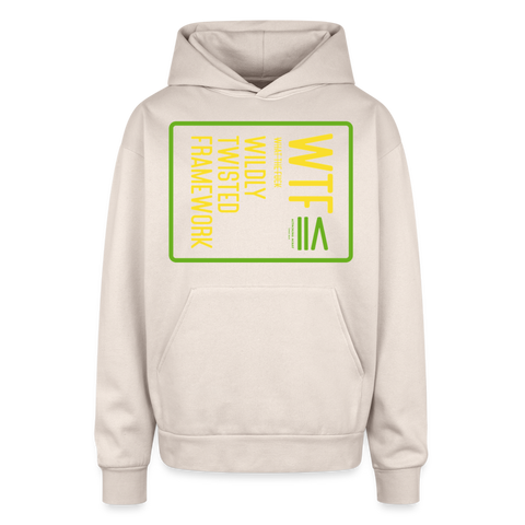 WTF Oversized Hoodie - Sand