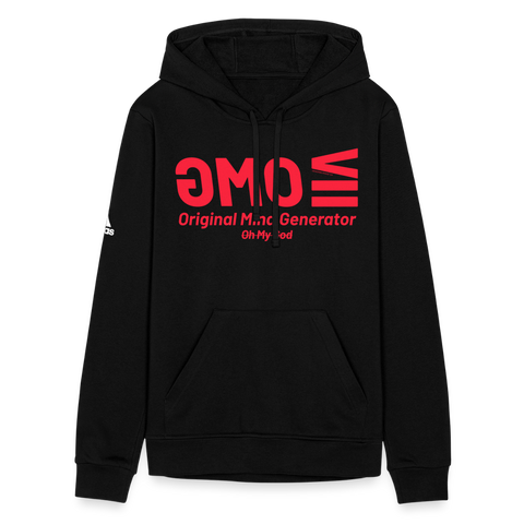 OMG Red Acro Adidas Hoodie - black