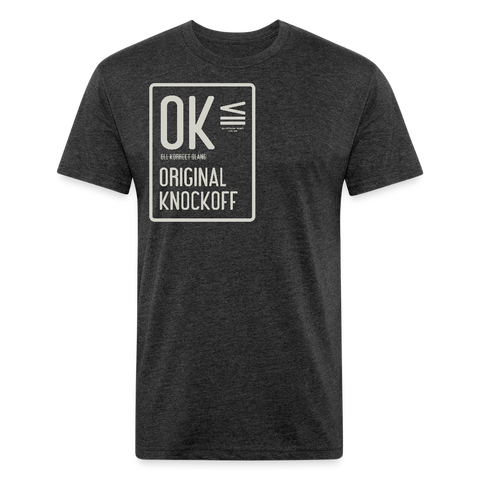 OK Tee - heather black