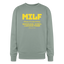 MILF Oversized Sweatshirt - sage