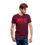 OK Red Acro V Neck - maroon