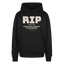 RIP Oversized Hoodie - black