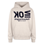 OK Blue Acro Oversized Hoodie - Sand