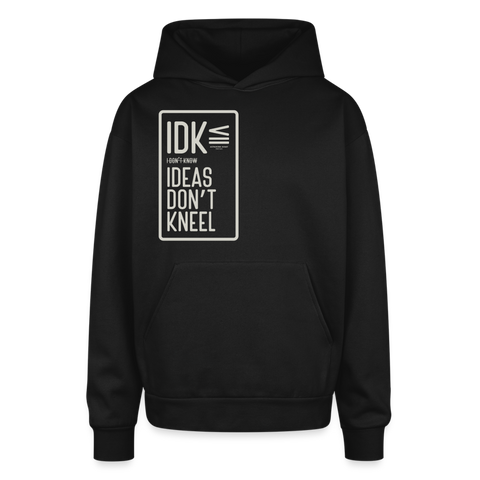 IDK Oversized Hoodie - black